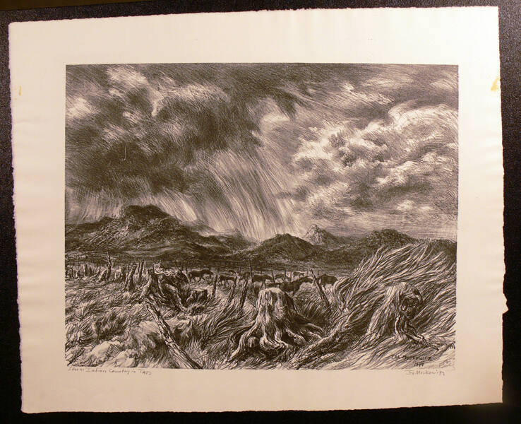 Storm Indian Country in Taos