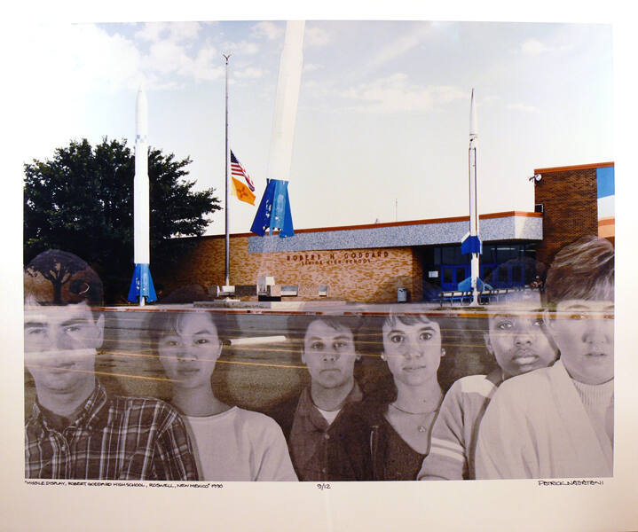 Missile Display, Robert Goddard High School, Roswell, New Mexico